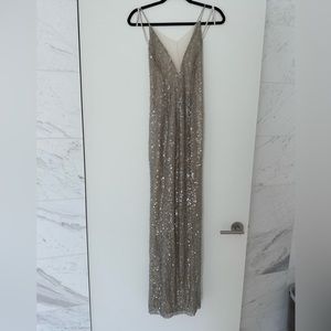 Galvan London sequin gown